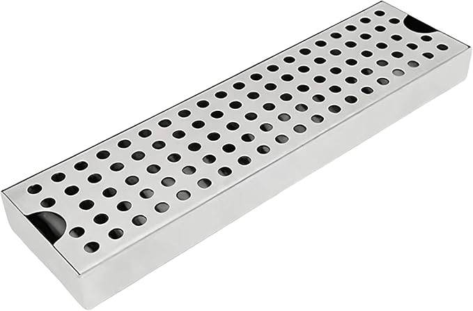Stainless Steel Drainer for Coffee Utensils Restaurants Drip Tray Draining Rack Efficient Liquid Removal Systems Kitchen Sink Rack