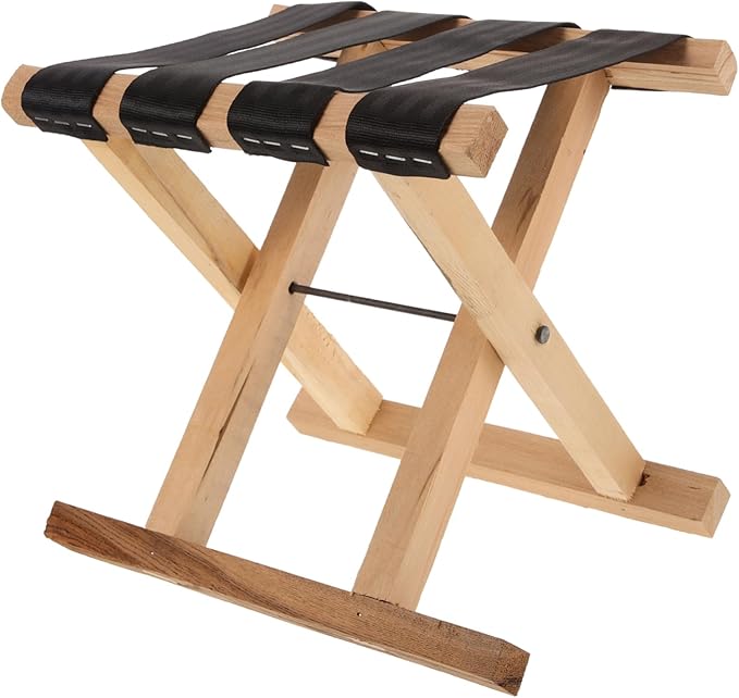 Cabilock Small Folding Stool Camping Stool Lightweight Sturdy Material Easy to Fold No Assembly Perfect for Outdoor Activities