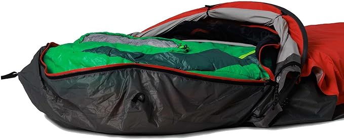 Outdoor Research Helium UL Bivy | Waterproof &amp Durable Ultralight Single Person Backpacking Tent Clam Shell No-See-Um Mesh