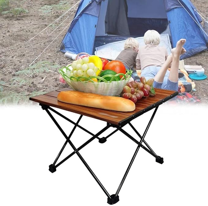 Portable Ultralight Small Mini Camping Folding Table with Aluminum Alloy for Camp Fishing Travel and Hiking