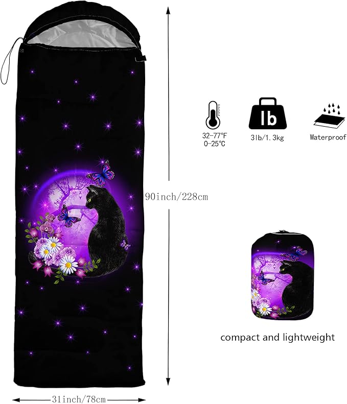 Axolotl Unicorn Sleeping Bag for Kids Boys Girls–Lightweight Warm Cold Weather Sleeping BagsWaterproof Portable Sleeping Bag with Compression Sack for Camping Backpacking Outdoor Indoor