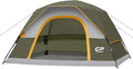 Tents for Camping 4 Person Tent Waterproof Windproof Double Layer Camping Tent Easy Setup Dome Tent with Large Mesh Windows &amp Wider Door for Outdoor Camping &amp Hiking