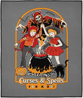 LOGOVISION Steven Rhodes Curses &amp Spells for Kids Outdoor Blanket for Picnic Beach Camping Park Tailgate 50x60