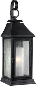Generation Lighting-Sean Lavin-One Light Outdoor Wall Sconce in Transitional Style-7 Inch Wide by 16.5 Inch Tall-Dark We