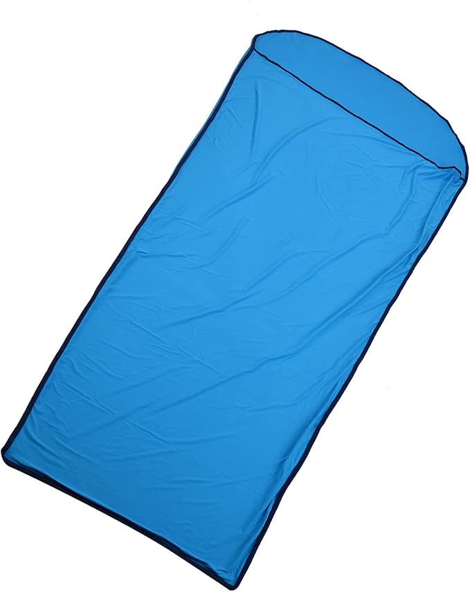 Sleeping Bag Liner Ultralight Polyester Fleece 78.7x31.5in - Soft Comfort Multifunctional Use Ideal for Camping and Travel