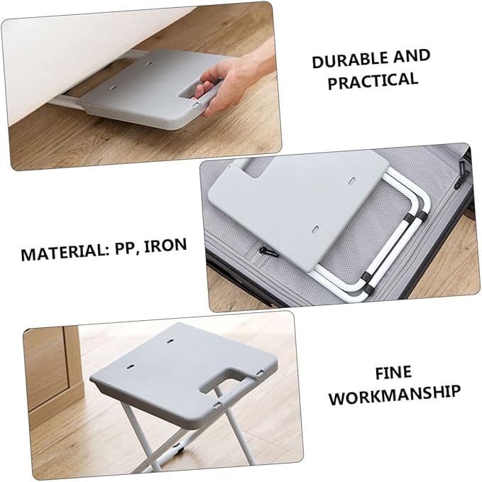 BESPORTBLE 1pc Foldable Outdoor Chair Portable Non- Stool for Balcony and Lightweight Design for Camping and Outdoor Activities and Materials Easy to Store and Carry