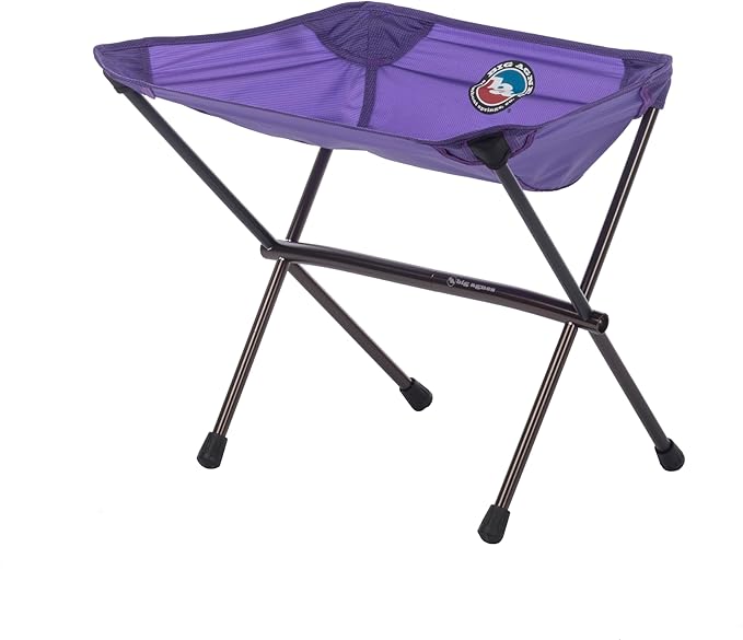 Big Agnes Skyline UL Stool - Ultralight 1lb Packable Backpacking Chair with Shock-Corded Frame | Compact Camping &amp Backpacking Gear