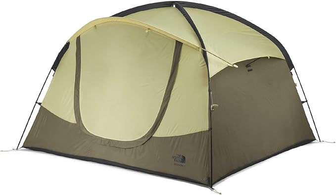 THE NORTH FACE Sequoia Tent | Waterproof Camping Tent Spacious &amp Easy to Set Up Front &amp Back Zipper Doors Side Windows