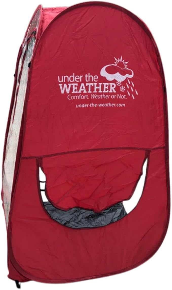 Sports Tent Fishing Pod Professional Convenient Ventilated up Pod Sports Pod for Trekking Sports Events Mountaineering Red