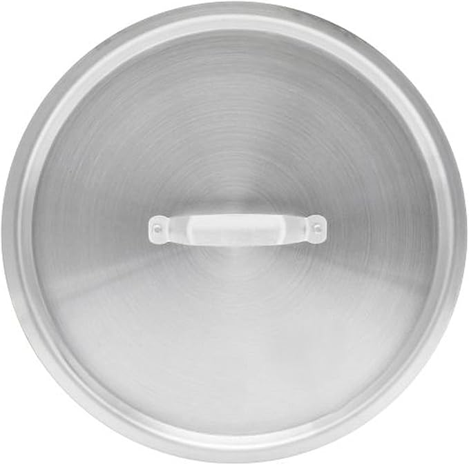 TrueCraftware- 50 qt. Aluminum Stock Pot Lid 16-3/4 x 1-1/4 1.8mm Thickness- Multipurpose Pot Cover Cookware for Pasta Soup Pots Large Stockpot Lid Stew Simmering Pot Dishwasher Safe