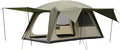 Vidalido 4-6 Person Camping Tent with 3 Door 2 Room Large Family Cabin Tents Double Layer Waterproof Portable Glamping Tent Big Tents for Outdoor Camping Hiking and Backpacking