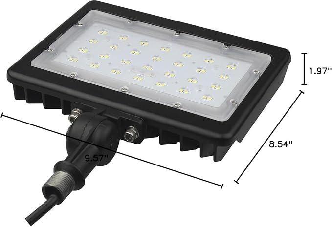 Nuvo 50W LED Outdoor Flood Light in Utilitarian Style-1.97 Inches Tall and 8.54 Wide-4000 Color Temperature