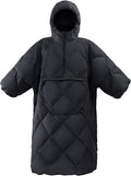 ATEPA Wearable Sleeping Bag Recycled Warm Winter Camping Blanket Wearable Poncho for Outdoor Stadium Sports Women Men