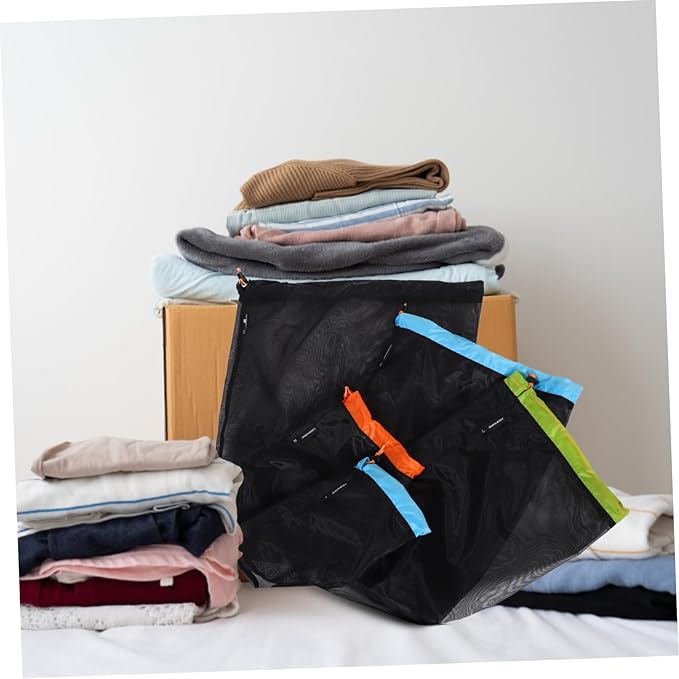 VICASKY 1 Set Compression Storage Bag for Lightweight Mesh Drawstring Sack for Camping Travel Hiking Outdoor Sports Portable