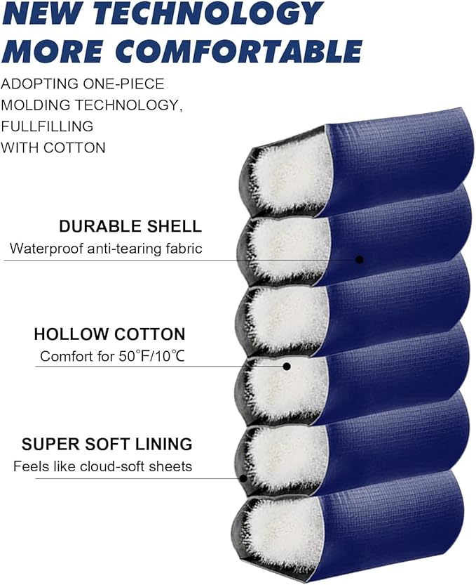 Lightweight 3-Season Sleeping Bag for Adults/Kids Camping Compact w/Compression Sack Waterproof Ripstop Portable for Backpacking Hiking Travel