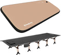 KingCamp Portable Camping Cot &amp Single-Size Sleeping Pad Inflatable Drop‑Stitch Mat