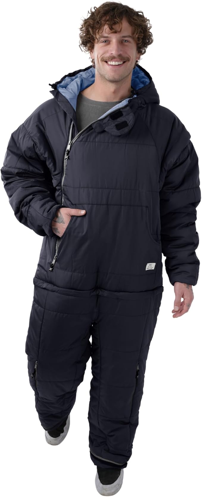 Selk'bag SWYTCH Original Wearable Sleeping Bag &amp Jacket | Convertible 2-in-1 Design Water-Resistant Eco-Friendly for Camping Hiking Travel Skiing and Casual Use