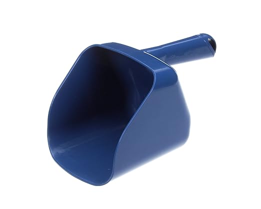 ORTCI Manitowoc Ice Orca Ice Scoop - Blue Stainless Steel 1 Count
