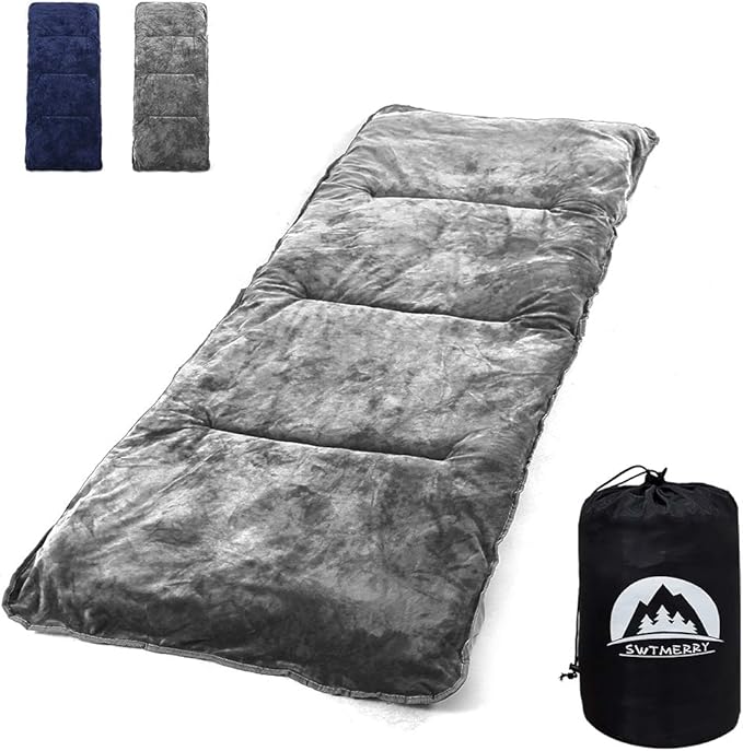 Sleeping Cot Pads (75 x 28) with Elastic Straps Portable for Outdoor &amp Hiking Cotton Soft Thick Camping Cot PadWaterproof