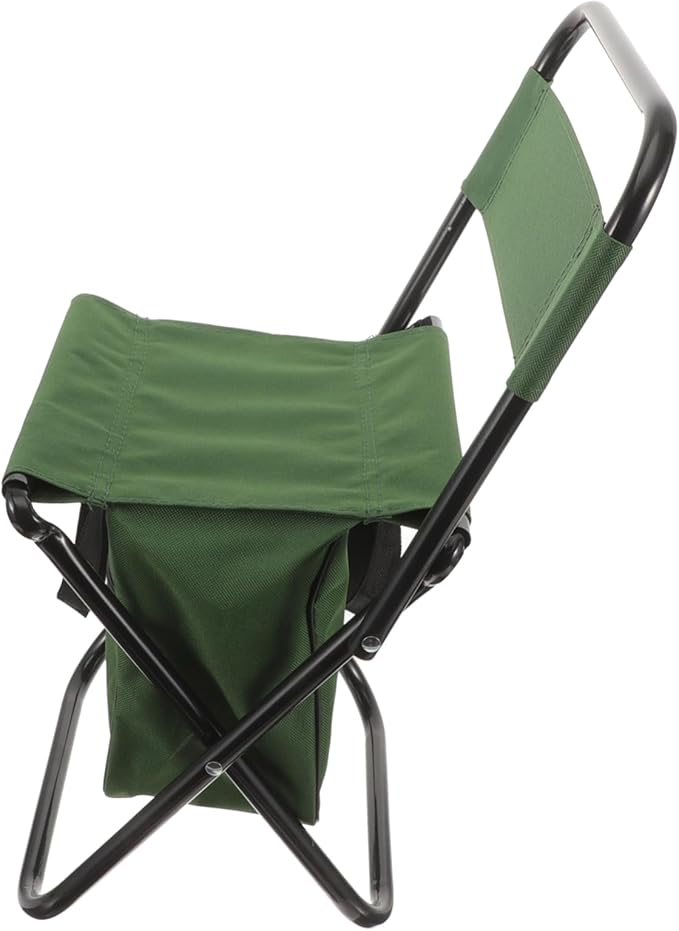 Multi-Functional Portable Folding Chair Backrest for Fishing Camping and Outdoor Use Compact Lightweight Space-Saving Design for and Storage