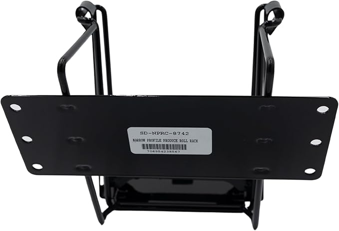 ASSUREPAK Roll Rack - Narrow Profile Produce Roll Rack for Plastic Bags Rolls - SD-NPRC-8742
