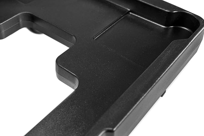 29A-153 Six-Pan Food Carrier Dolly Black