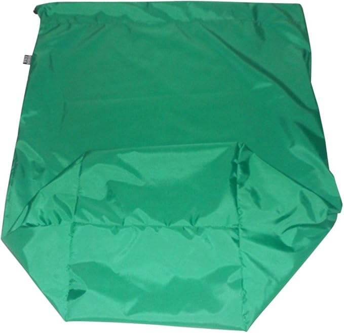 Sleeping Bag CoverJumbo Stuff Sacks Laundry Bag Made in USA. (Green)