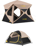 FanttikOutdoor Alpha C4 Ultra Camping Tent &amp FanttikOutdoor Zeta C2 Camping Tent