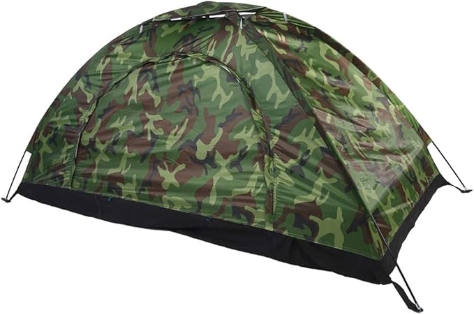 Camping Tent Lightweight Compact Easy Setup Durable Weather- Backpacking Tent Single Person for Hikers Backpackers Outdoor Enthusiasts Summer Camping Trips Weekend Adventures