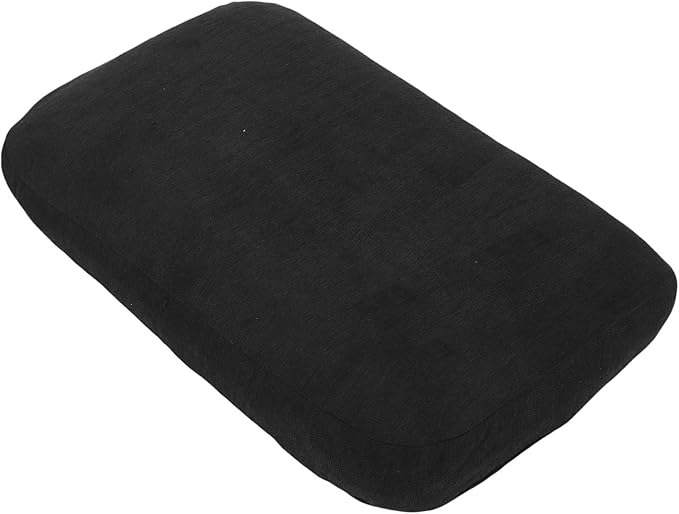 CHICIRIS Camping Pillow Memory Foam Travel Pillow Soft Comfortable Breathable for Backpacking Hiking Airplane Black