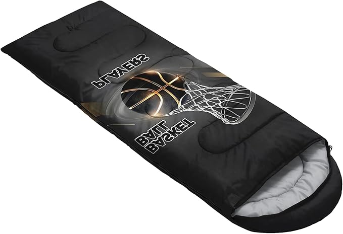 QOOMO Camping Sleeping Bags3 Season Warm &amp Cool WeatherLightweightWaterproof Sleeping Bags for Adults &amp KidsTravelingand OutdoorsCamping Gear Equipment