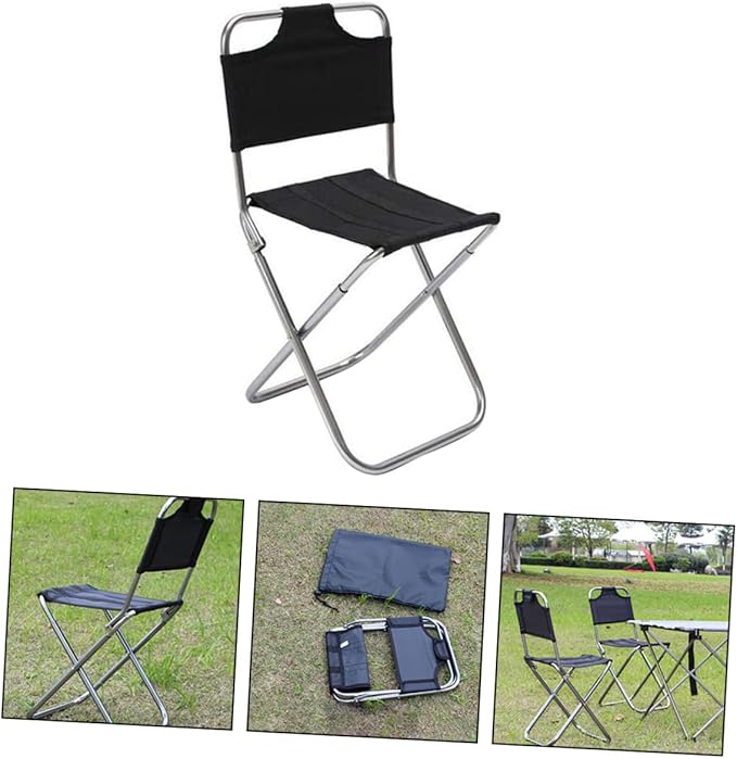 Lightweight Portable Fishing Folding Chair Foldable Camping Stool for Outdoor Activities Travel and Gardening Durable Easy to Carry Versatile Use