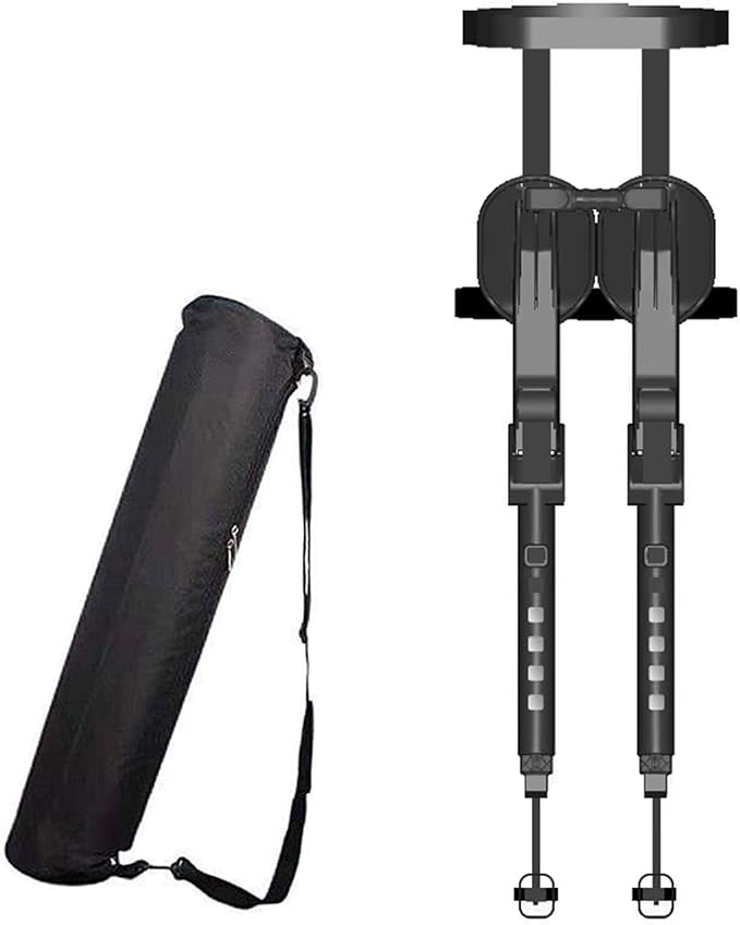 Wearable Leg Invisible Chair Portable Leg Ergonomics Lightweight Seat Lightweight Exoskeleton Outdoor Seat 5 Levels of Height Adjustable Withstands 150kg