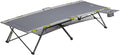 CORE Folding Camping Cot | Extra Wide Heavy Duty Camp Cot with Removable Side Table &amp Mesh Gear Loft | Folding &amp Portable Camp Bed with Carry Bag | Supports 300 lbs