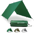 AquaQuest Guide Tarp – Ultralight Waterproof (5000 mm) Seam-Taped 40D Ripstop Rain Fly for Backpacking Stealth Camping &amp Thru-Hiking