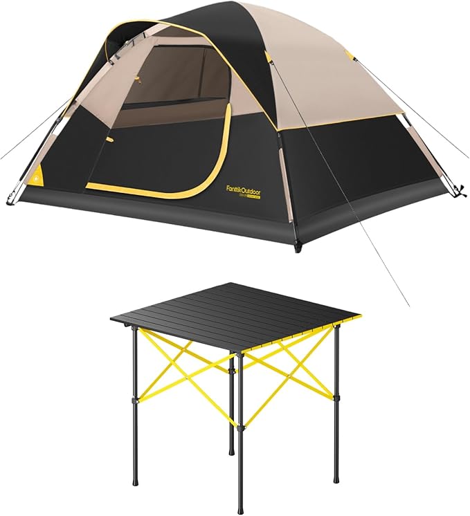 FanttikOutdoor Zeta C4 Camping Tent &amp FanttikOutdoor Zeta V11 Pro Camping Table