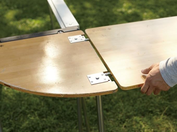Snow Peak IGT Bamboo Table Regular CK-116TR Designed in Japan Made of Laminated Bamboo for Iron Grill Table Kitchen Lifetime Product Guarantee