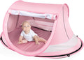 Baby Beach TentLarge Pop Up Beach Tent Sun Shade for BeachPortable Baby Travel Tent with Mosquito NetIndoor Baby Play TentUPF 50+ UV Protection Sun Shelters for Infants