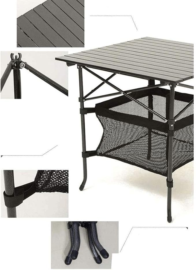 Camping Folding Table Portable Lightweight Foldable Compact Small Perfect for Outdoor Camping Picnic Beach Hiking Easy to Install &amp Clean