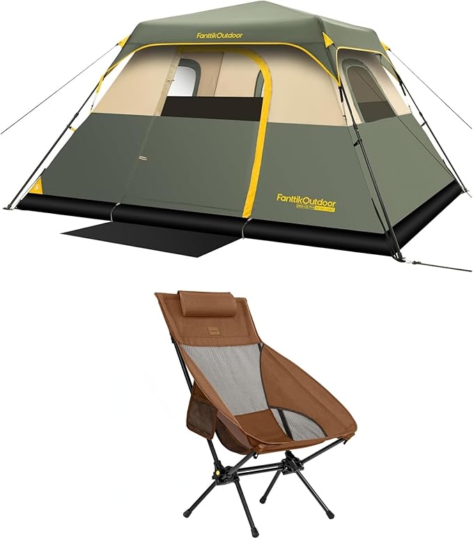 FanttikOutdoor Zeta L8 Max Camping Chair Zeta C6 Pro Camping Tent