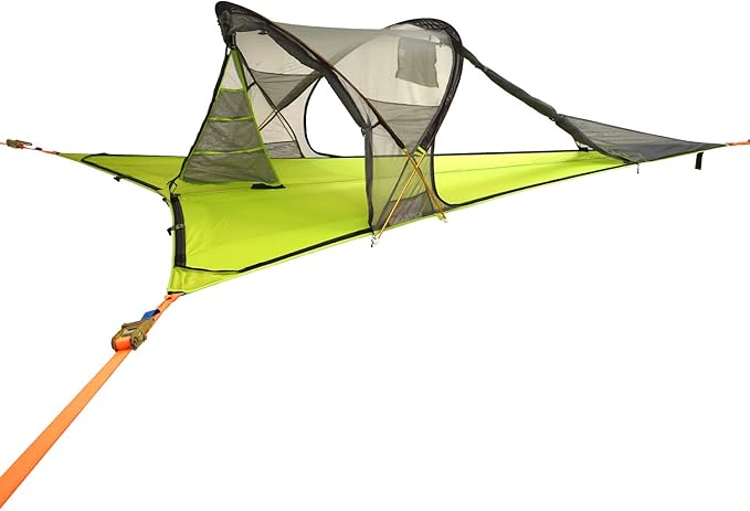 Tentsile Connect V3 2-Person Tree Tent Hammock The Original Tree Tent Company 880 Pound Capacity Portable Treehouse Heavy Duty Ratchets Included Designed in The UK