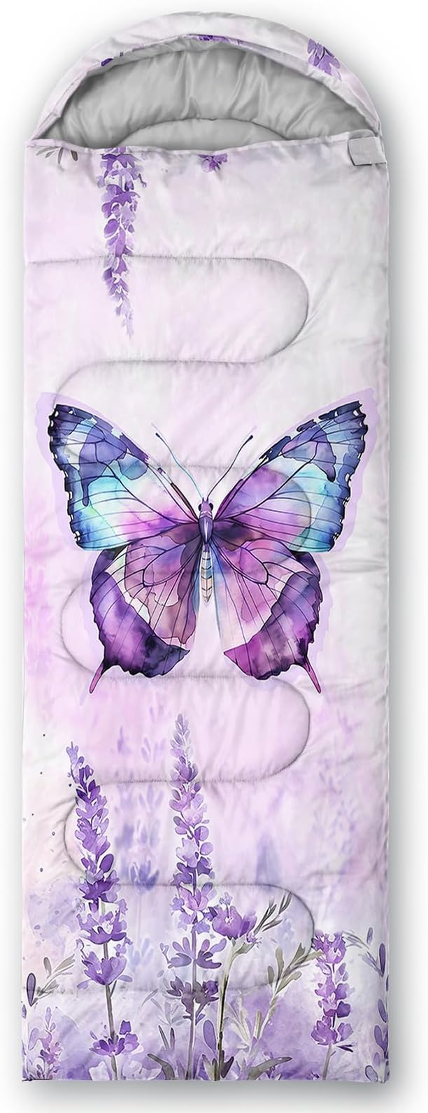 HOSIMA Dear Hunting Pattern Cold Weather Sleeping Bags for Kids AdultsBlack Light Weight Waterproof Sleeping Bags for Outdoors Hiking.