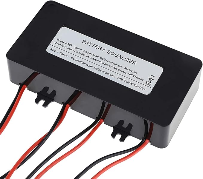 Battery Balancer Equalizer Battery Voltage Balancer 48V New Charger Reverse Polarity Protection Maintains Balance