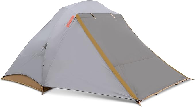 Kelty Caboose 4P Tent and Vehicle Awning Shelter Universal Attachment for Vans Trucks SUVs Standing Height Door Massive Vestibule Fully Freestanding Designed in Sunny Colorado (2023)