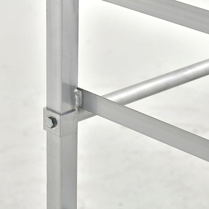 HUBERT Nesting Bun Pan Z-Rack for 20 Pans Aluminum 20 1/4 L x 26 W x 70 1/2 H