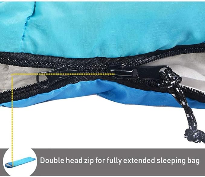 Sleeping Bag for Indoor and Outdoor Use - Great for Kids Boys Girls Teens Adults Ultralight and Compact Bags for Sleepover