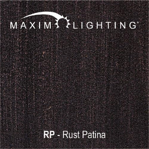 Maxim 1000RP Westlake Cast 1-Light Outdoor Wall Lantern Rust Patina Finish Clear Glass MB Incandescent Incandescent Bulb  100W Max. Dry Safety Rating 2700K Color Temp Standard Dimmable Glass S
