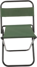 VANZACK Portable Folding Chair Compact Multi-use Fishing Stool for Camping Beach and Outdoor Activities Lightweight Space-Saving Design
