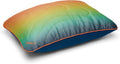 Rumpl The Adjustable Camp Pillow - Full Size Packable Outdoor and Travel Pillow Two-Sided Temperature Control 22 x 15 Baja Fade
