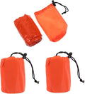 3 Set Outdoor Portable Thermal Emergency Bivy Sack with Compression Storage for Camping Hiking and Survival